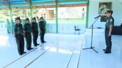 Kodim 1505/Tidore Gelar Acara Purna Bhakti dan Pelepasan Pindah Satuan Personel