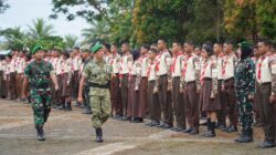 Pangdam Kasuari Dorong Generasi Muda Papua Barat Jadi Pemimpin Cerdas dan Berkarakter Lewat Perkemahan Kadet