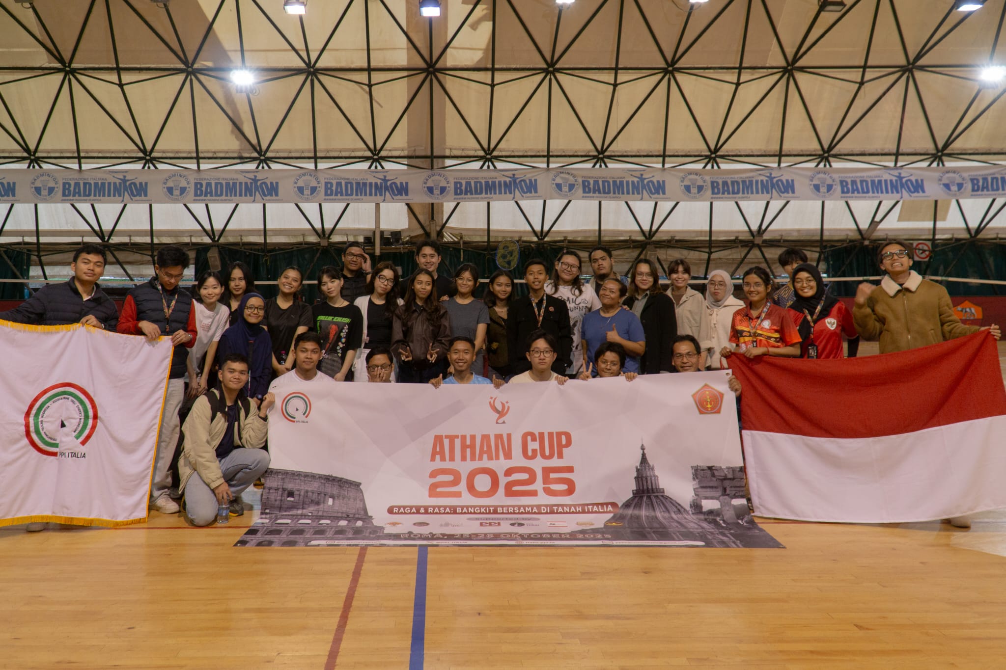 Semarak Athan Cup 2025 di Italia: Wujud Kebersamaan dan Semangat Kebangsaan Mahasiswa Indonesia di Negeri Rantau