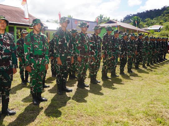 Kodam Kasuari Resmi tutup TMMD ke-126 : Bukti Nyata Kemanunggalan TNI dan Rakyat