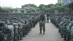 Komandan Batalyon Infanteri 2 Marinir Beserta Prajurit Yonif 2 Marinir Ikuti Gladi Kotor Rangkaian HUT Ke-80 Korps Marinir