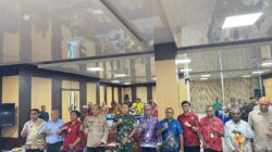 Dandim 1710/Mimika Hadiri Kegiatan Seminar Akhir Studi Kelayakan Pembentukan Daerah Otonomi Baru (DOB)