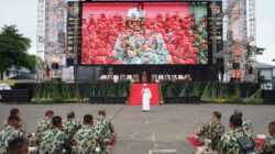 Penuh Khidmat Prajurit Yonif 2 Marinir Ikuti Doa Lintas Agama Jelang HUT Korps Marinir ke-80