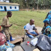 Satgas INDORDB XXXIX-G MONUSCO Kampanye Kesehatan di POB Komanda