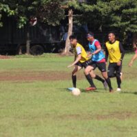 Big Match, Yonif 2 Marinir Laksanakan Laga Persahabatan Sepak Bola Bersama Yonif 6 Marinir