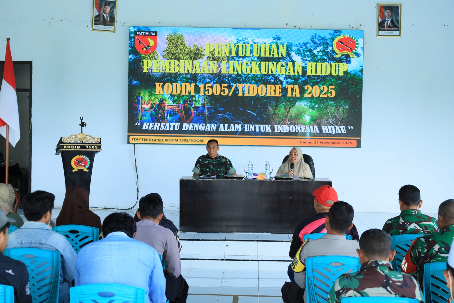 Wujudkan Sinergi untuk Alam yang Lebih Baik, Kodim 1505/Tidore Gelar Penyuluhan Lingkungan Hidup