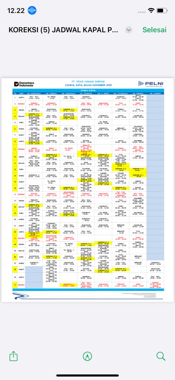 Jelang Nataru 2025, PELNI Sorong Siapkan 12 Kapal dan Berikan Diskon Tiket ke Semua Rute