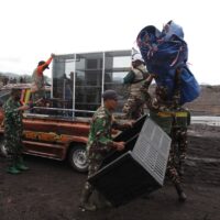 TNI Bergerak Cepat Tangani Dampak Erupsi Gunung Semeru