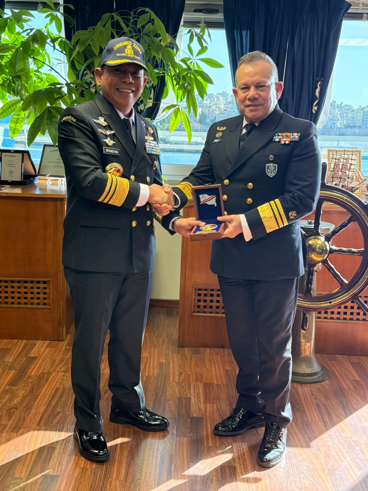 Bakamla RI dan Hellenic Coast Guard Bilateral Meeting 2025