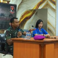 Danyonif 2 Mar Hadiri Acara Tatap Muka Pembina dan Pertemuan Rutin Jalasenastri Ranting B Cabang 2 Korcab Pasmar 1