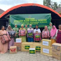 Solidaritas Hijau Loreng: Persit KCK Ringankan Beban Pengungsi Erupsi Semeru