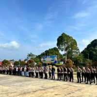 Kapolres Maybrat Pimpin Langsung Apel Siaga Antisipasi Kamtibmas Jelang 1 Desember 2025