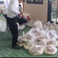 Peduli Sesama, Projo Jatim Turun Gunung Distribusikan Sembako untuk Lumajang