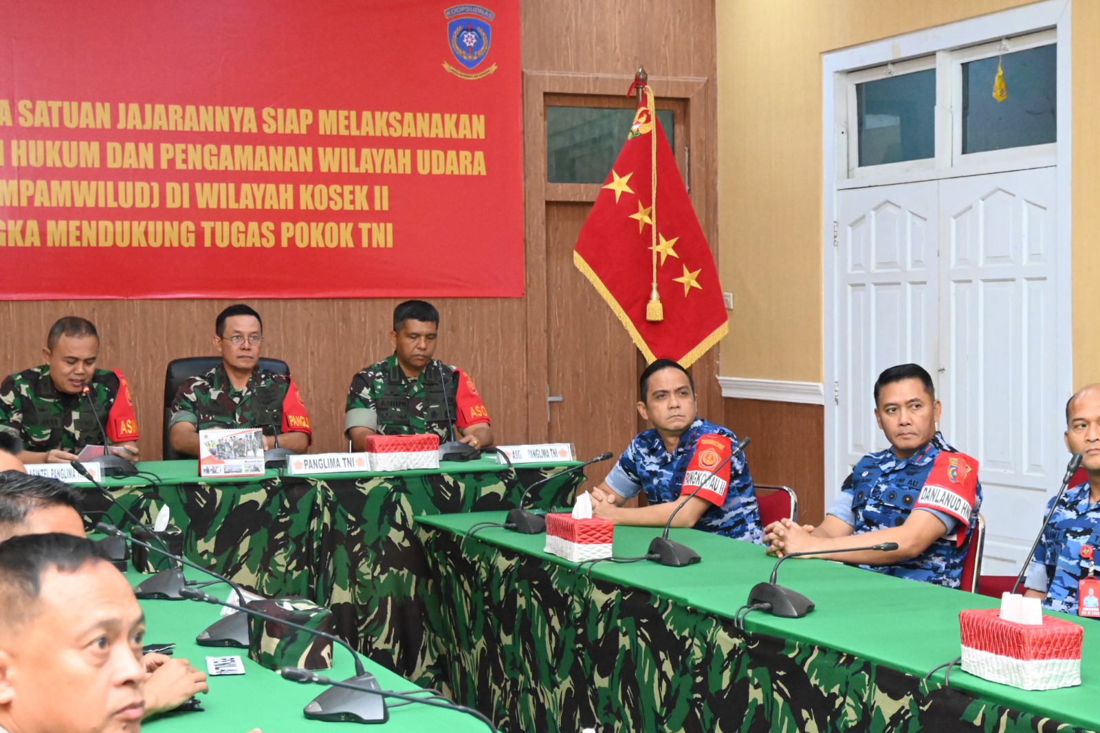 Danlanud Sultan Hasanuddin Hadiri Pembukaan Latihan Kesiapsiagaan Operasional Koopsudnas TA 2025 di Kosek II Danlanud Sultan Hasanuddin Hadiri Pembukaan Latihan Kesiapsiagaan Operasional Koopsudnas TA 2025 di Kosek II