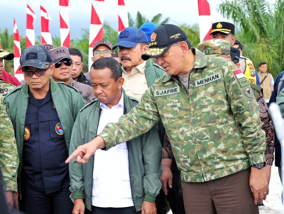 Negara Tidak Boleh Kalah : Menhan RI dan Panglima TNI Pimpin Penertiban Tambang Ilegal