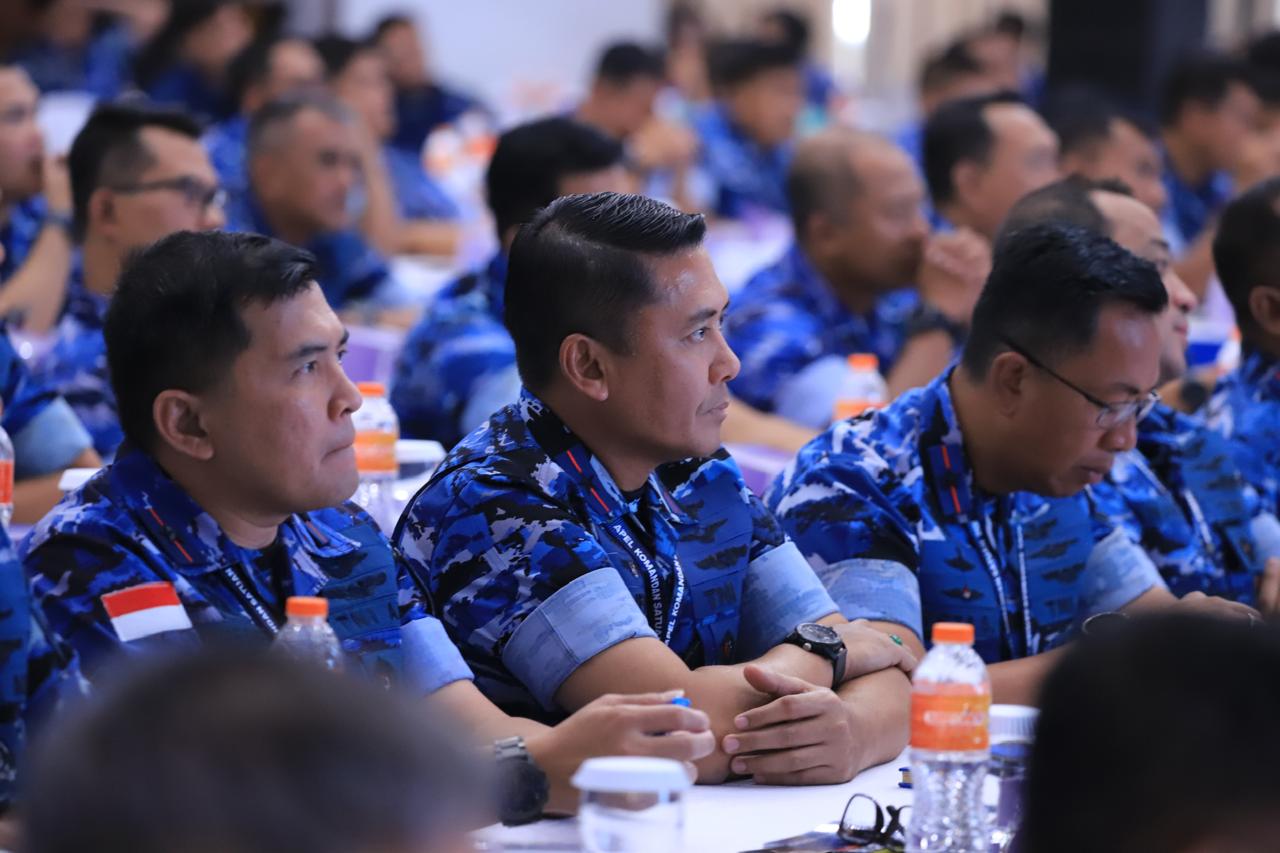 Danlanud Sultan Hasanuddin Hadiri Apel Komandan Satuan TNI AU 2025