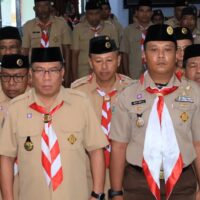 Dandim 1505/Tidore Hadiri Pengukuhan Majelis Pembimbing dan Pengurus Kwarcab Pramuka