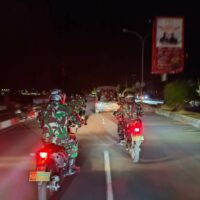 Patroli Rutin Jelang Akhir Tahun, Kodim 1505/Tidore Berikan Rasa Aman bagi Masyarakat