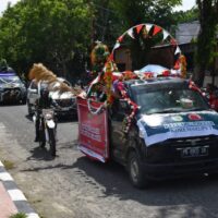 Korem 181/PVT Menyelenggarakan Karnaval Natal Tahun 2025 Bersama Kodam XVIII/Ksr Patriot Pembela Rakyat