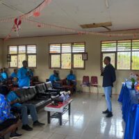 Cegah Kekerasan Sejak Dini, Sat Reskrim Polres Maybrat Sosialisasi ke Pelajar SMP Negeri 2 Aifat