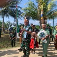 Bukti dan Kepedulian Guna Atasi Krisis Air, Kasad Resmikan Sumur Bor di Kampung Kurowatu Klalin Kabupaten Sorong