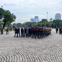 Pam Bangsitnas, Petarung Pasopati Yang Tergabung Dalam SSY Pam Bangsitnas Pasmar 1 Laksanakan Latihan PHH Bersama Korpasgat