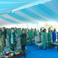 Pangkoarmada III Hadiri Kunker Kasad di Aimas Dalam Rangka Program TNI AD Manunggal Air