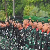 Peringati Hari Juang  Ke-80 TNI AD, Kasdim 1710/Mimika Bacakan Amanat Kasad