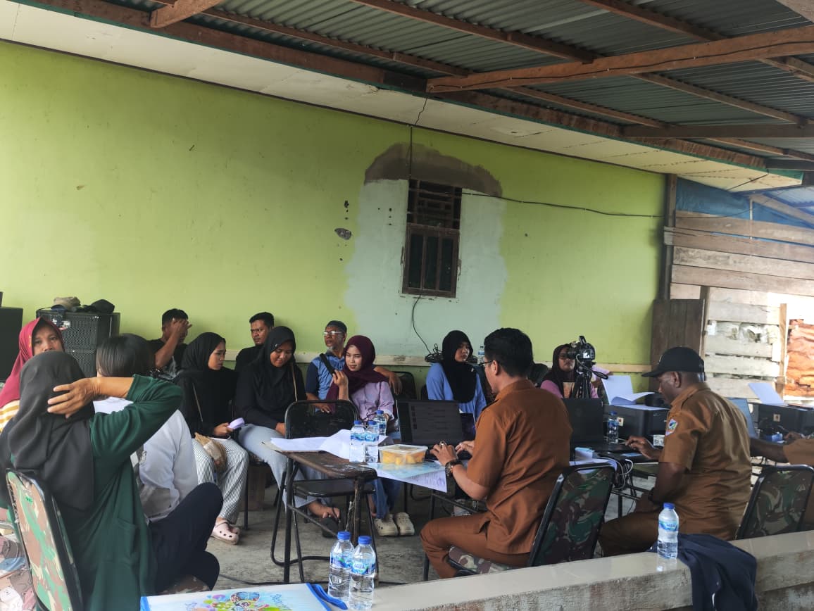 Kodim 1715/Yahukimo bersama Disdukcapil Kabupaten Yahukimo Gelar Pembuatan Adminduk Dalam Rangka Hari Juang TNI AD