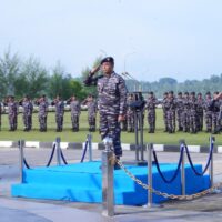 Upacara 17-an di Mako Armada III, Pangkoarmada RI Tekankan Penanggulangan Bencana dan Kesiapsiagaan Pergantian Tahun