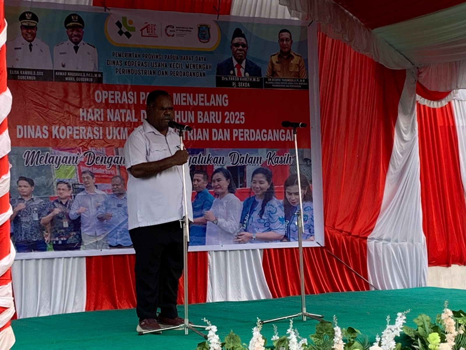 Wamen Perdagangan RI Buka Pasar Murah di Papua Barat Daya