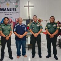 Danramil Paiton Laksanakan Anjangsana dan Komsos di Gereja Bukit Sion
