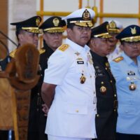 Wapang TNI Pimpin Sertijab Kapuspen TNI, Dan PMPP, dan Kapusjaspermildas