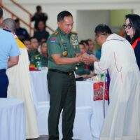 Panglima TNI Hadiri Doa Bersama Lintas Agama, Perkuat Empati dan Persatuan Bangsa