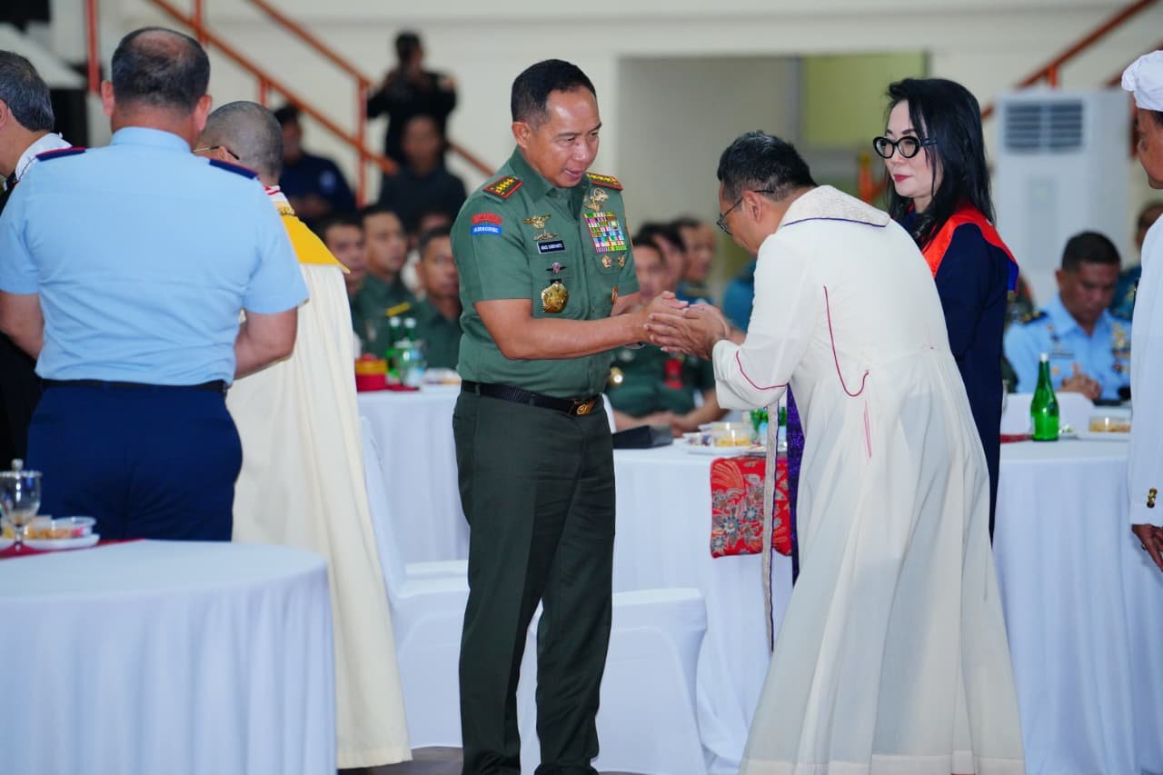 Panglima TNI Hadiri Doa Bersama Lintas Agama, Perkuat Empati dan Persatuan Bangsa