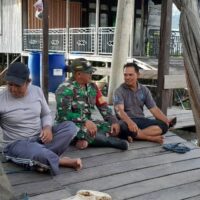 Pererat Hubungan Dengan Warganya, Babinsa Liang Gelar Komsos