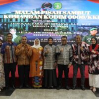 Malam Pisah Sambut Dandim 0906/Kutai Kartanegara