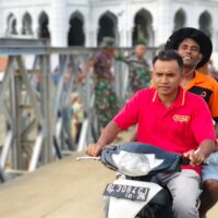 TNI Rampungkan Jembatan Bailey Teupin Mane, Aktivitas Warga Sekitar Kembali Normal