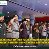 Hadiri Pelantikan Bintara Polri, Dandim 0906/Kkr Harap Tercipta Sinergi TNI-Polri dan Masyarakat