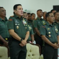 Natal 2025 TNI AD, Gubernur Akmil Ikuti Arahan Kasad Secara Vicon
