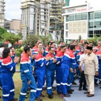 Panglima TNI Dampingi Presiden RI Resmikan RDMP Balikpapan, Tonggak Kemandirian Energi Nasional