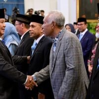 Panglima TNI Hadiri Pelantikan Pengurus Dewan Energi Nasional di Istana Negara