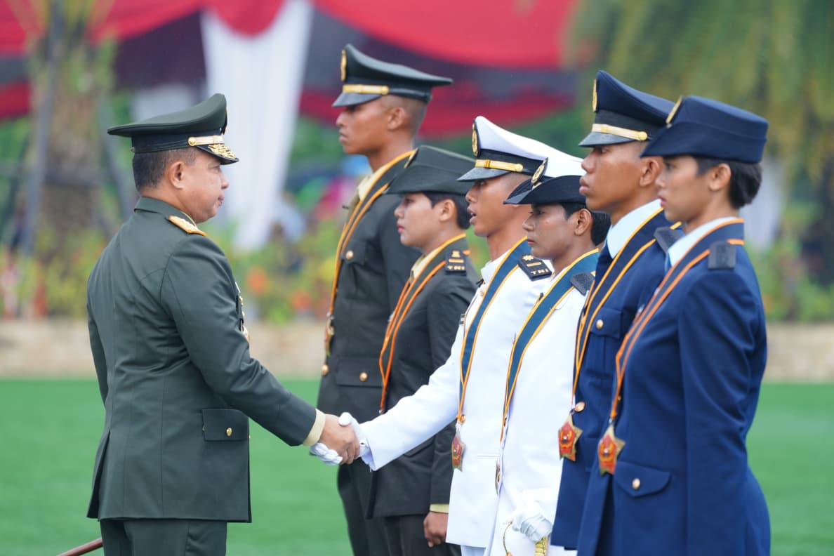 Panglima TNI Lantik 260 Perwira Prajurit Karier Progsus TA 2026