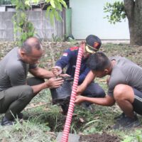 Bumi Ajusta Menghijau, Danmenarmed 2 Kostrad Pimpin Gerakan Tanam Pohon
