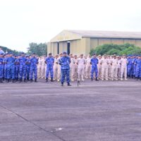 Awali Pelaksanaan Tugas Di Tahun 2026, Danlanud Sultan Hasanuddin Pimpin Apel Luar Biasa