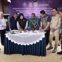 Penandatanganan PKS Kampung Nelayan Merah Putih Dorong Penguatan Ekonomi Maritim di Sarmi