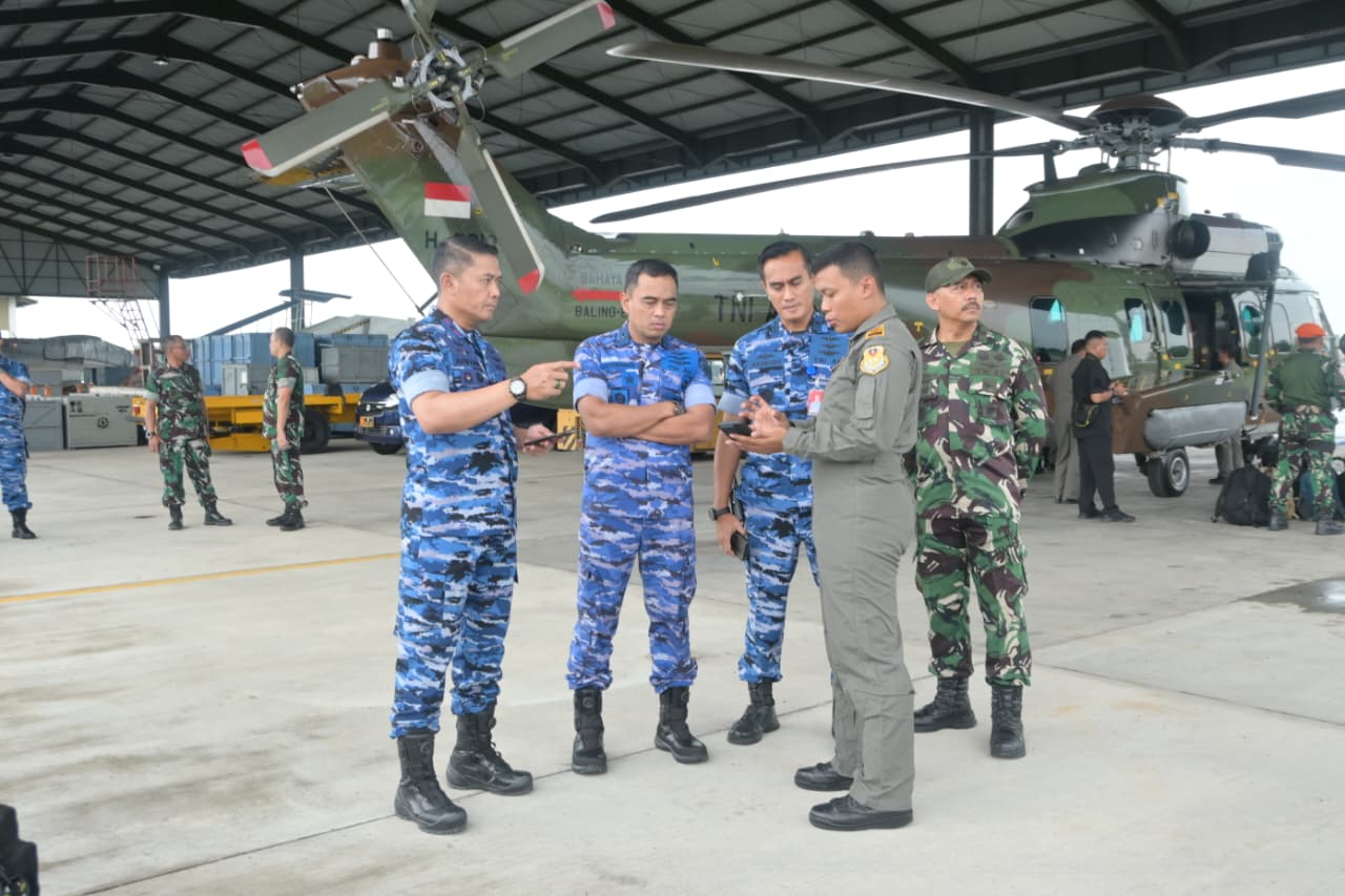Hari Ketiga Pencarian Pesawat ATR 42-500, Lanud Sultan Hasanuddin Kembali Kerahkan Helikopter Caracal