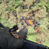 Danlanud Sultan Hasanuddin Pimpin Langsung Evakuasi Body Part Korban Jatuhnya Pesawat ATR 42-500