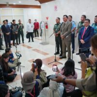 Panglima TNI Dampingi Menhan RI Rapat Kerja dengan Komisi I DPR RI