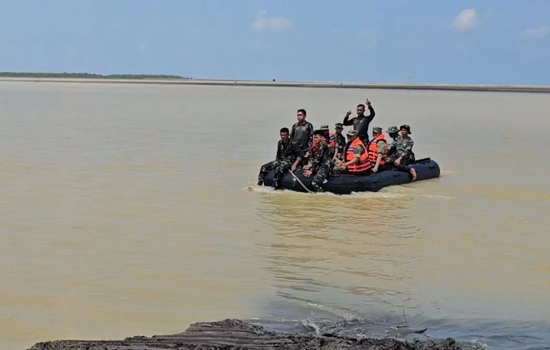 Wakil Panglima TNI Tinjau Progres Satgas Kuala TNI–Jhonlin dan Latsitardanus XLVI di Aceh Wakil Panglima TNI Tinjau Progres Satgas Kuala TNI–Jhonlin dan Latsitardanus XLVI di Aceh